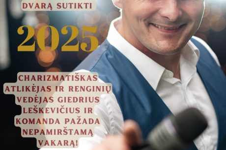 Naujųjų metų sutikimo vakaras Bistrampolio dvare!