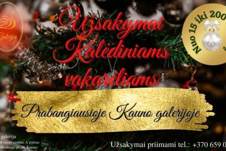 Kalėdiniai vakarėliai prabangiausioje Kauno galerijoje !