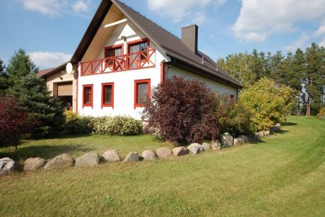 Dviejų miegamųjų kotedžų nuoma šalia ežero Žeimenys - "Villa Paradiso"